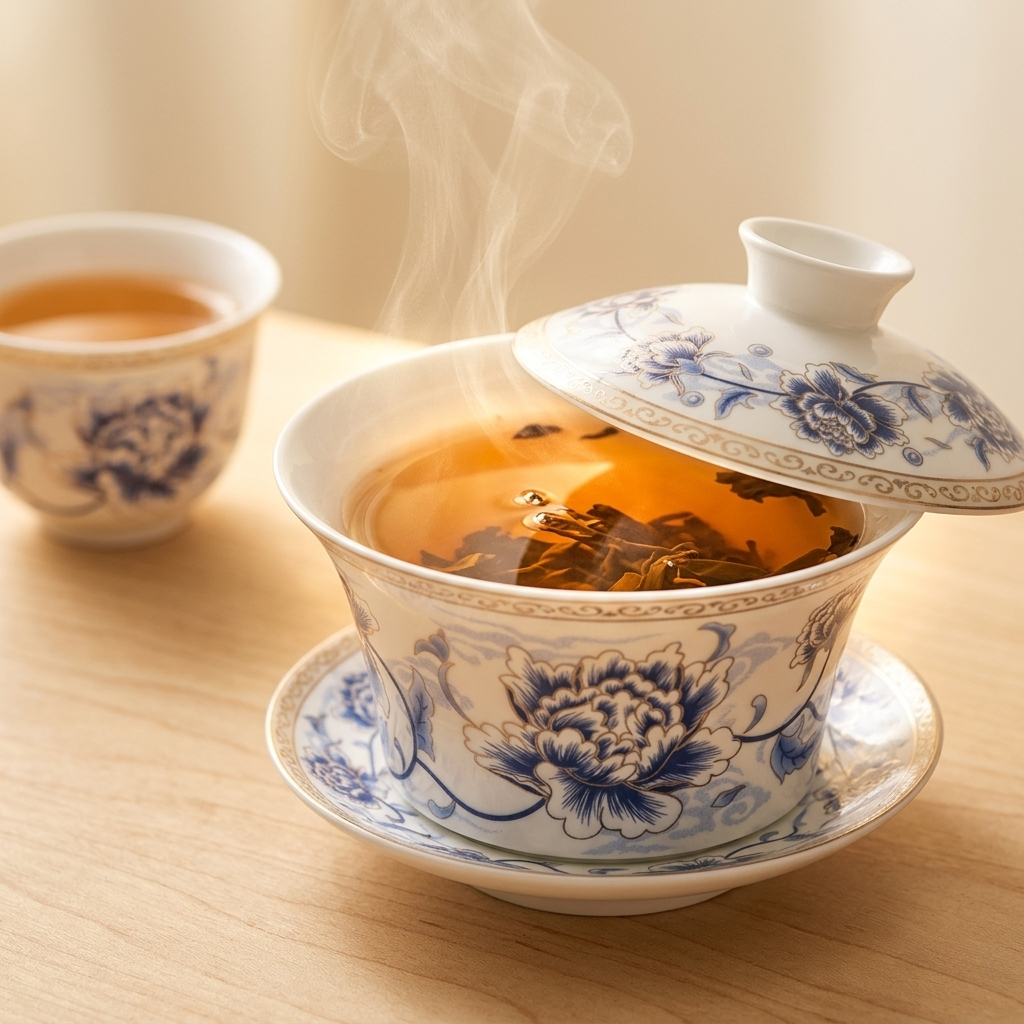 Gaiwan Horizon - Bone China 350ml | Grand Format Voyage