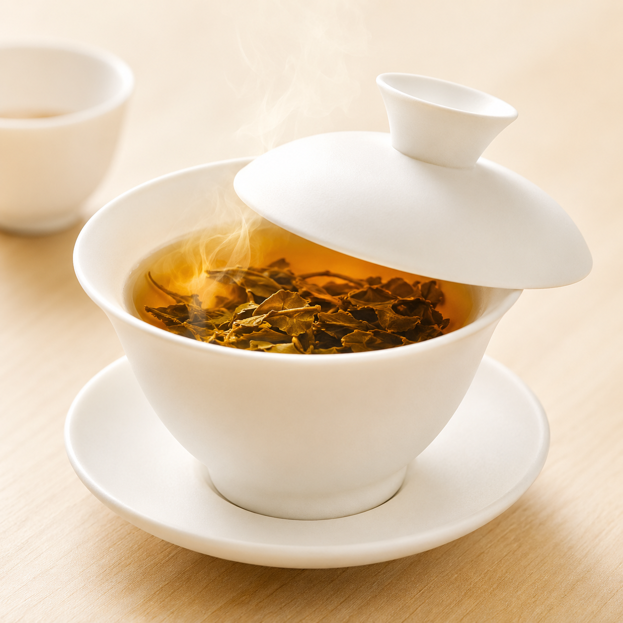 Gaiwan Nuée Céleste - Porcelaine Blanc 140ml | Voyage