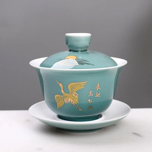 Gaiwan Palais Impérial - Porcelaine Style Palais 160ml | Théara