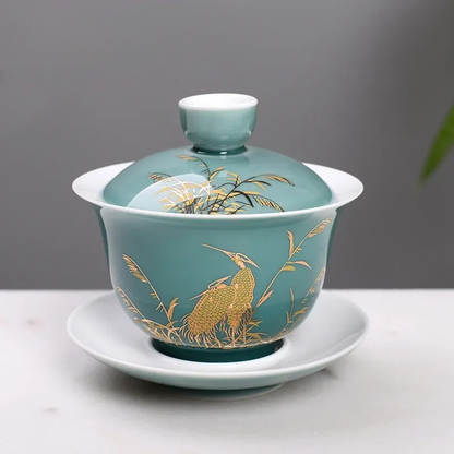 Gaiwan Palais Impérial - Porcelaine Style Palais 160ml | Théara