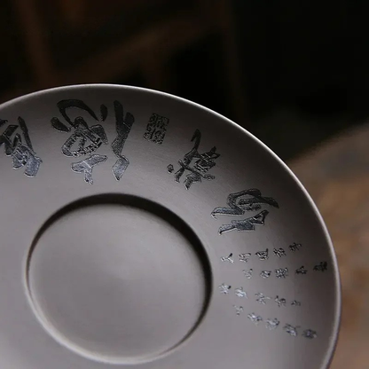 Gaiwan Terre Ancienne - Argile Violette 180ml | Style Rétro