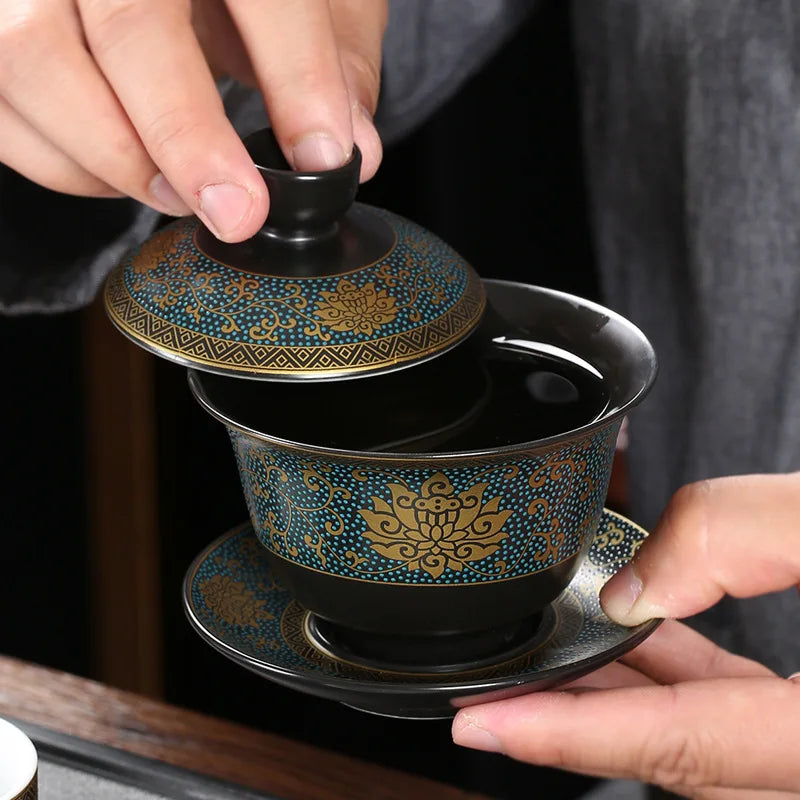Gaiwan Nuée Céleste - Porcelaine 180ml | 4 Coloris