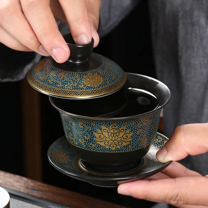 Gaiwan Nuée Céleste - Porcelaine 180ml | 4 Coloris