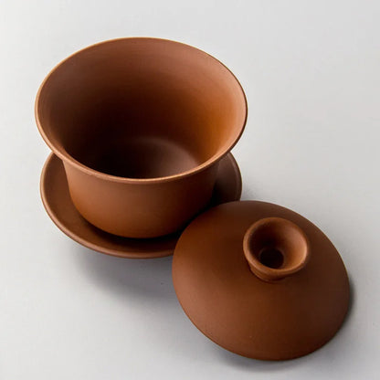 Gaiwan Terre Précieuse - Argile Zisha 160ml | Non Émaillée