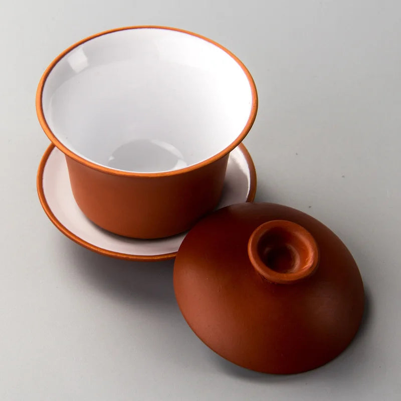 Gaiwan Terre Précieuse - Argile Zisha 160ml | Non Émaillée