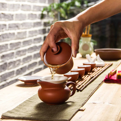 Gaiwan Terre Précieuse - Argile Zisha 160ml | Non Émaillée