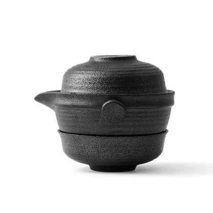 Service à Thé Duo Nomade - Céramique 220ml | Format Voyage Compact