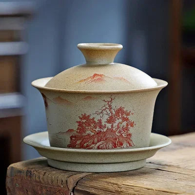 Gaiwan Nuée Céleste - Grès Sous-Glaçure 130ml | 8 Coloris
