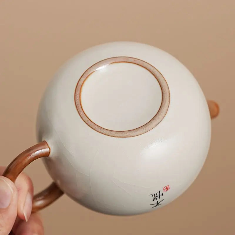 Service à Thé Gongfu Ru Kiln - Porcelaine 190 ml | Usage Individuel