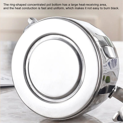 Théière acier inoxydable compatible induction gaz électrique