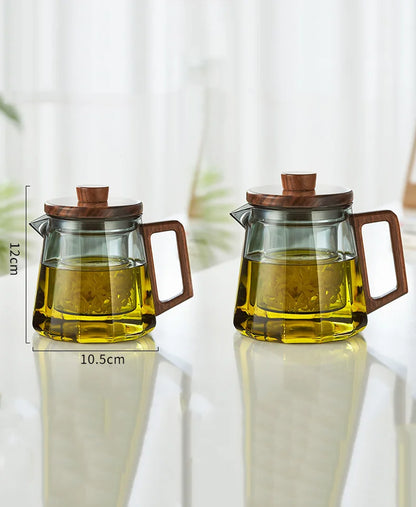 Théière verre borosilicate design contemporain 800ml