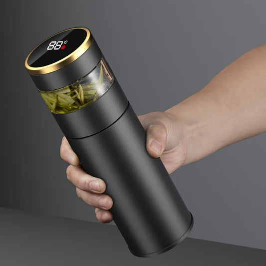 Thermos intelligent en inox avec écran tactile LED