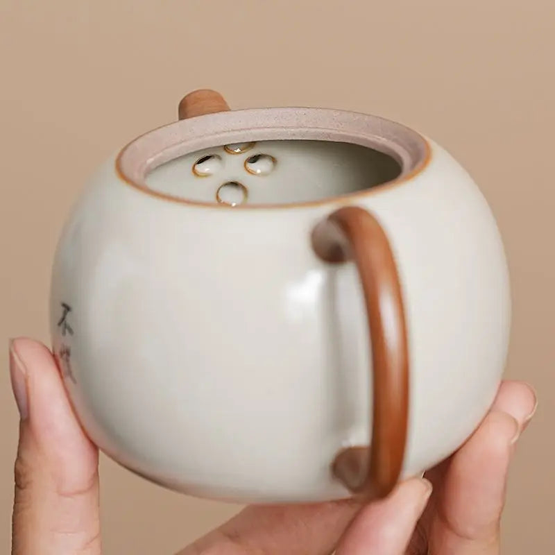 Service à Thé Gongfu Ru Kiln - Porcelaine 190 ml | Usage Individuel