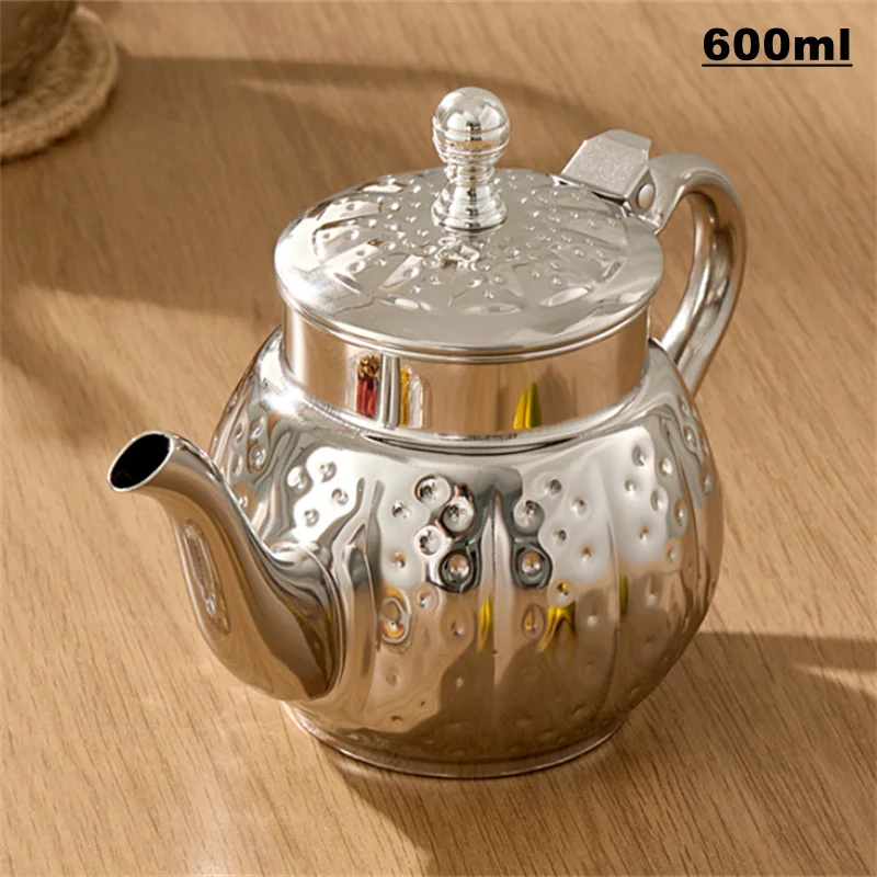 Théière inox martelé 800 ml service thé