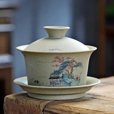 Gaiwan Nuée Céleste - Grès Sous-Glaçure 130ml | 8 Coloris