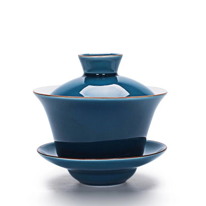 Gaiwan Jade Impérial - Porcelaine Céladon 140ml | Four Guan