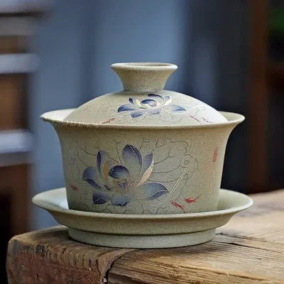 Gaiwan Nuée Céleste - Grès Sous-Glaçure 130ml | 8 Coloris