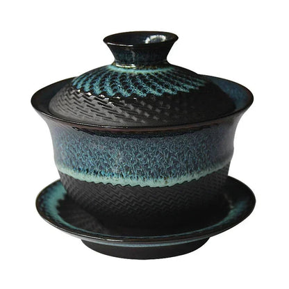 Gaiwan Lueurs de Dehua - Porcelaine Émail Changeant 180ml | Dehua