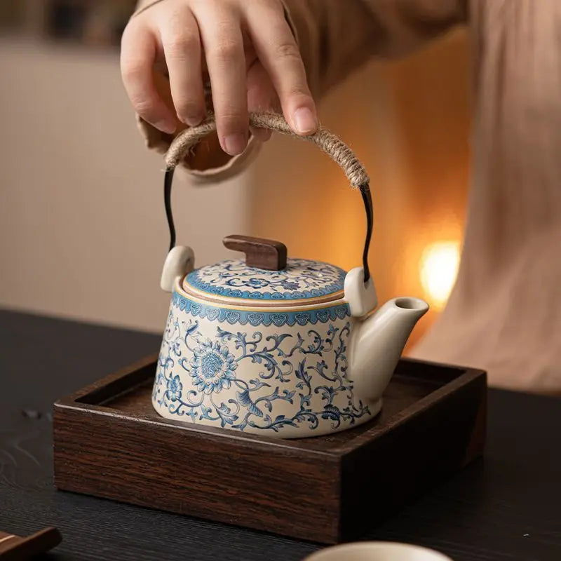 Théière céramique 260 ml style oriental classique