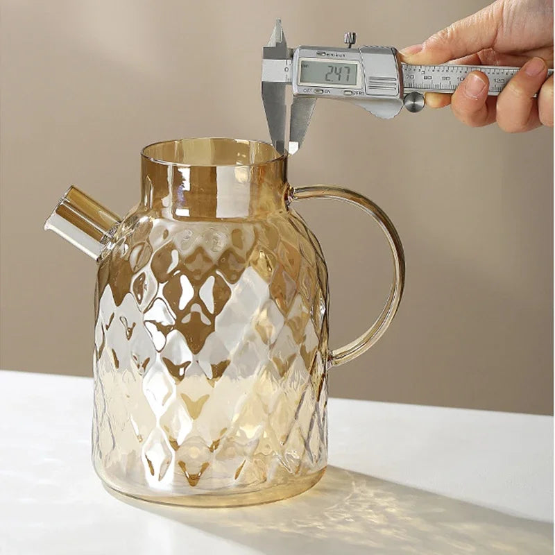 Théière diamant cristal format 1,8L grandes tablées