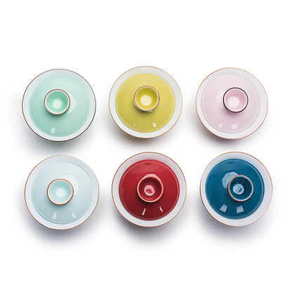 Gaiwan Jade Impérial - Porcelaine Céladon 140ml | Four Guan
