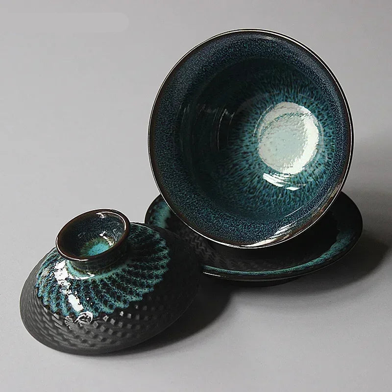Gaiwan Lueurs de Dehua - Porcelaine Émail Changeant 180ml | Dehua