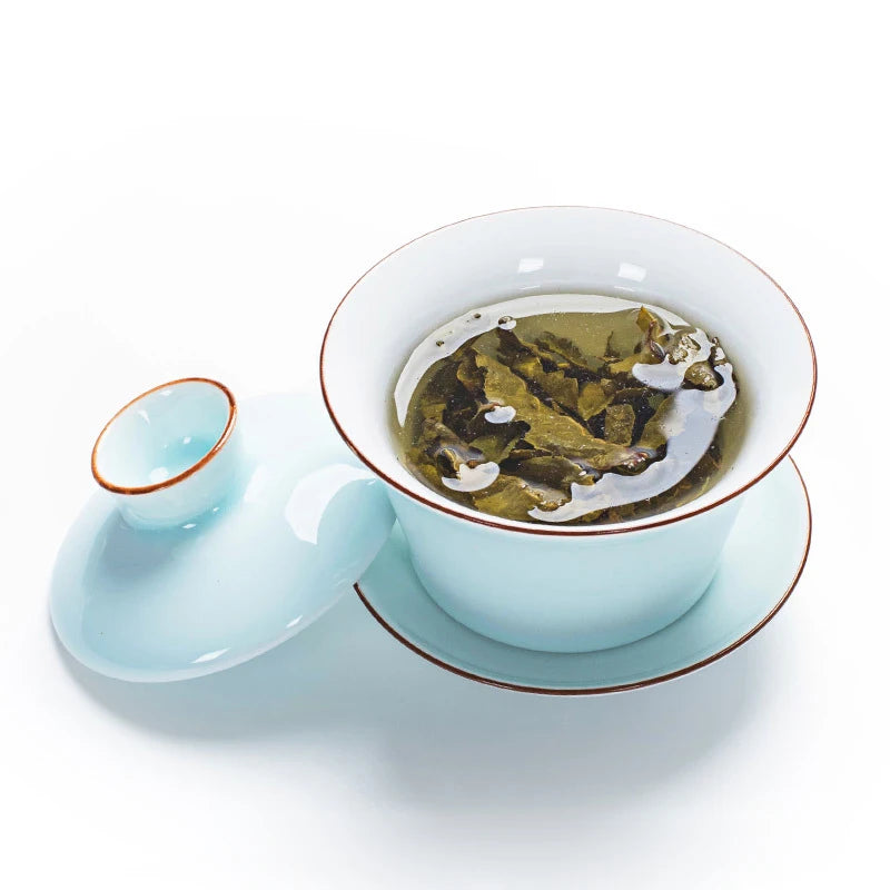 Gaiwan Jade Impérial - Porcelaine Céladon 140ml | Four Guan