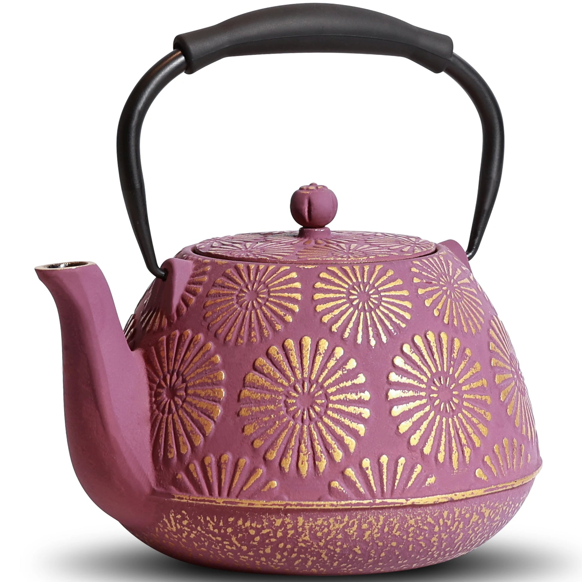 Intérieur émaillé théière japonaise fonte 1,2 litre