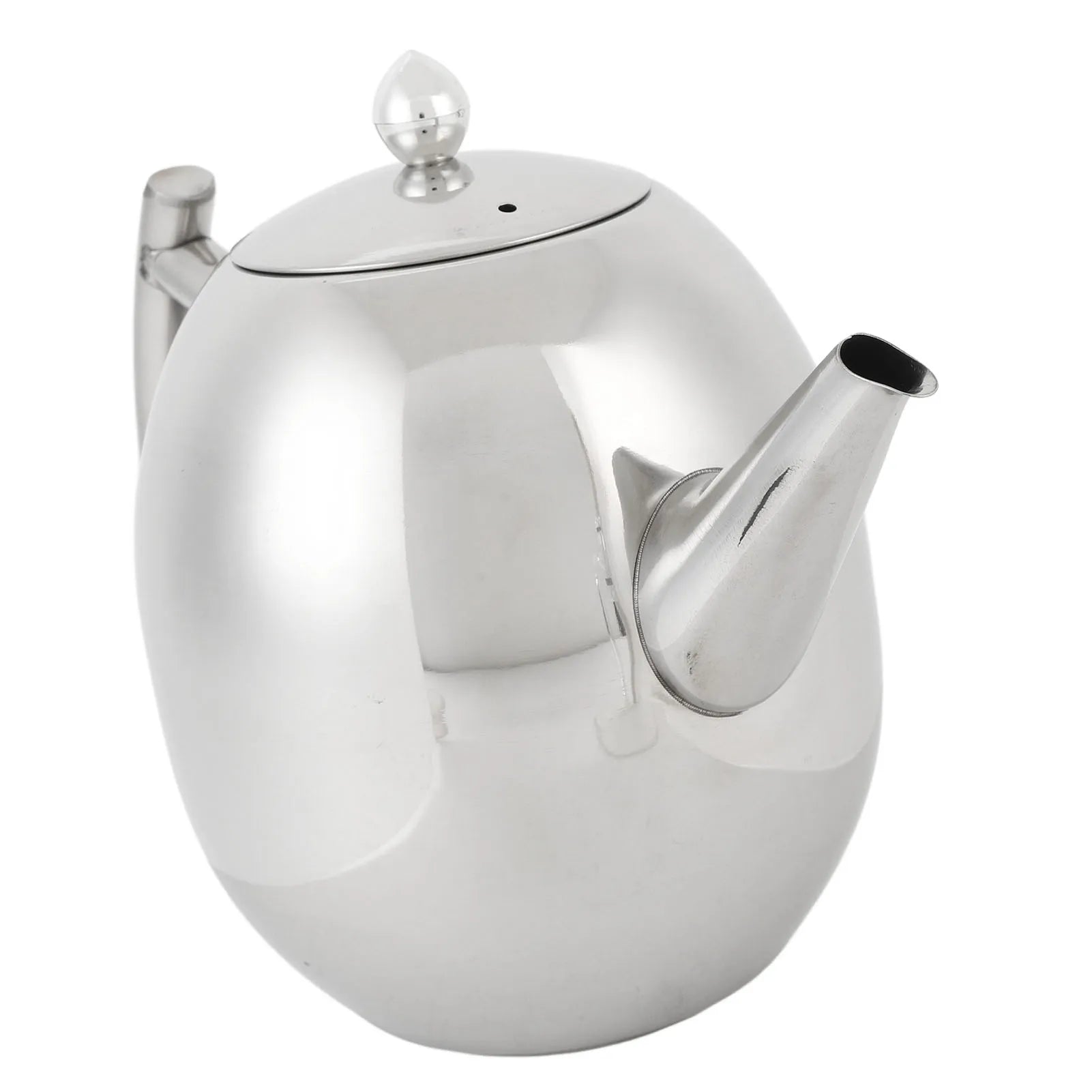 Théière acier inoxydable 304 finition miroir brillante