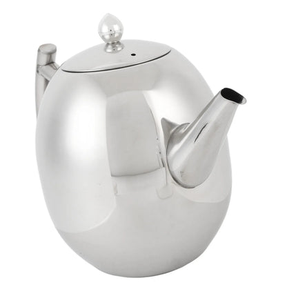 Théière acier inoxydable 304 finition miroir brillante