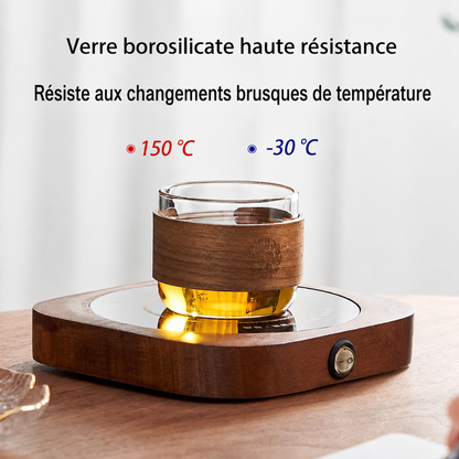 Infographie : verre borosilicate résistant de -30 °C à 150 °C